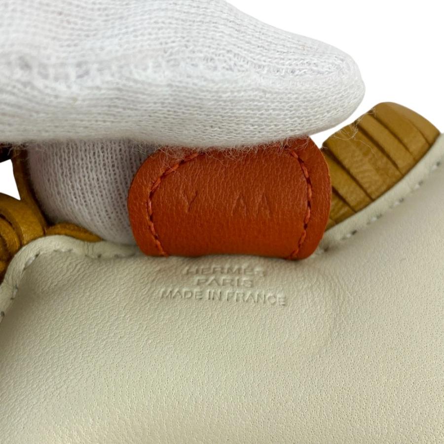 □新同□ エルメス ロデオ PM チャーム 馬 アニョーミロ クレ セサミ