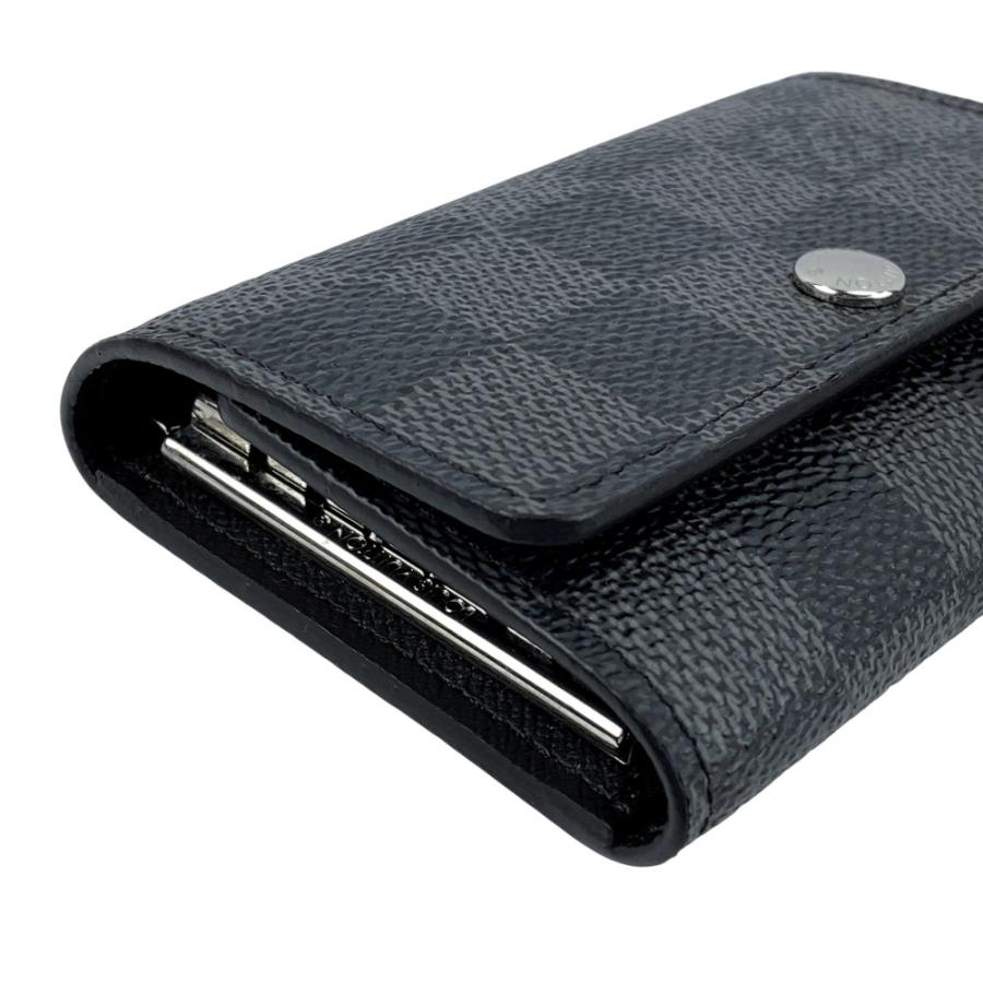■美品■　ルイヴィトン ミュルティクレ 6 6連 キーケース ダミエ グラフィット ブラック N62662 【486852】10 |  | 02