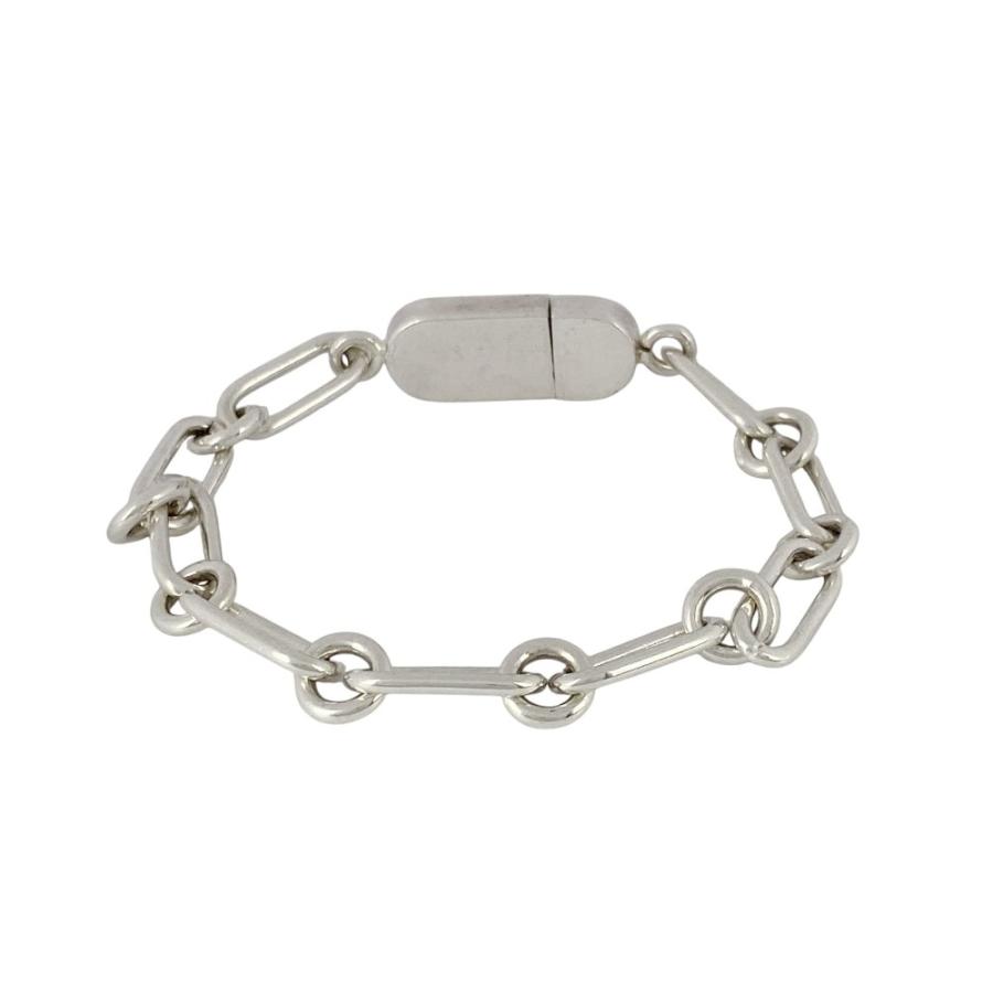 ■中古■　グッチ チェーン ブレスレット アクセサリー シルバー SV925 【487392】10 |  | 01