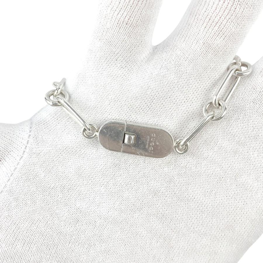 ■中古■　グッチ チェーン ブレスレット アクセサリー シルバー SV925 【487392】10 |  | 07
