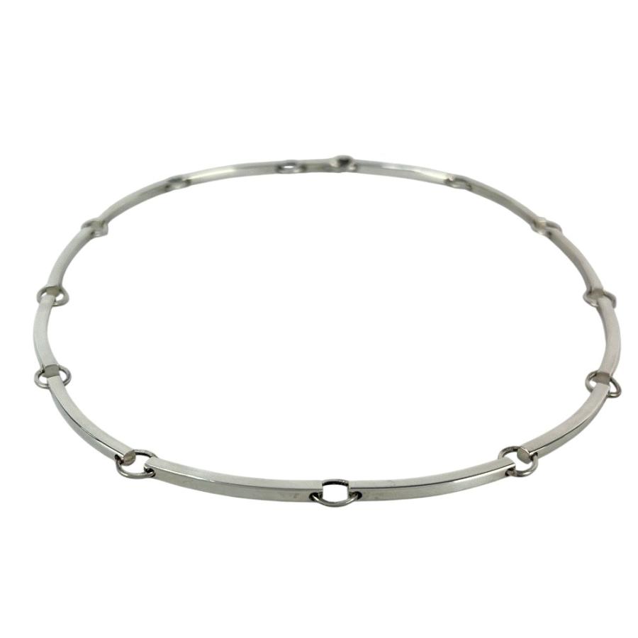 グッチ ■美品■ ネックレス チョーカー プレートリンク シルバー SV 925 箱【487477】11 |  | 04