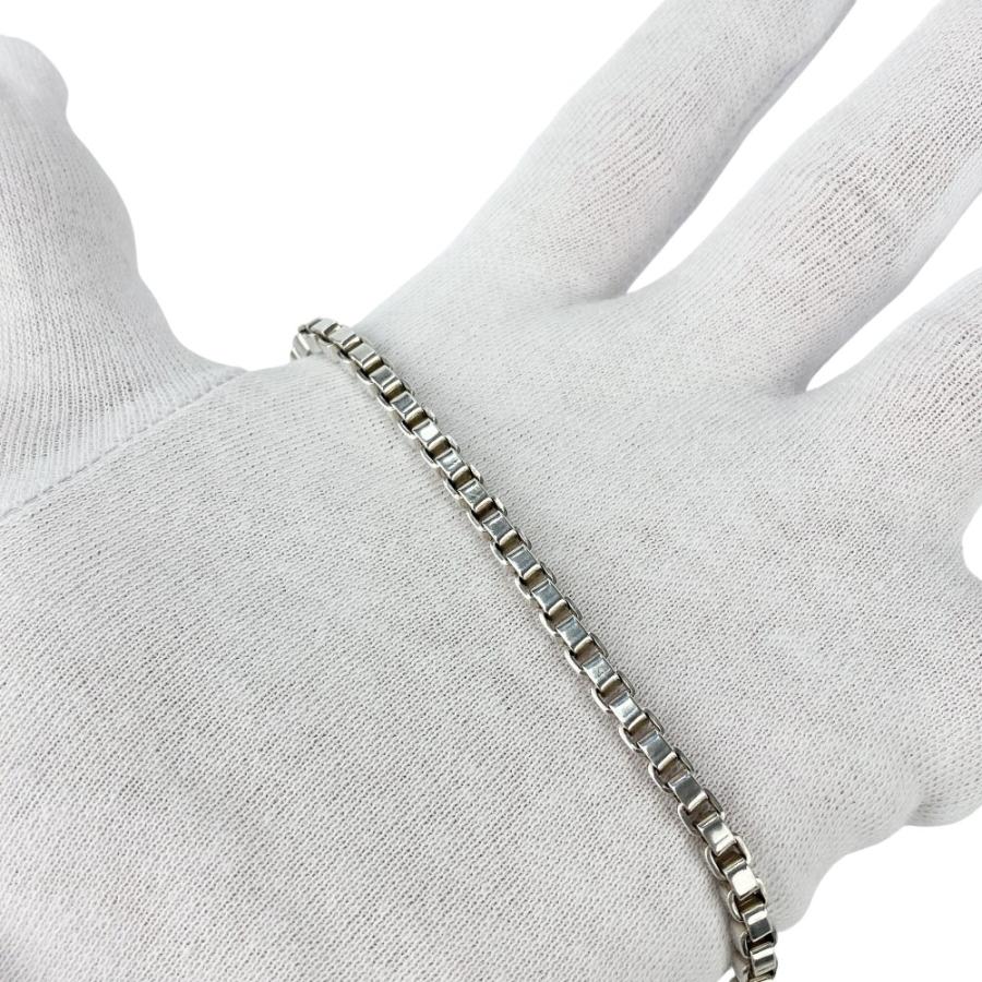 ■美品■　ティファニー ベネチアン ブレスレット チェーン アクセサリー シルバー SV 925 【488856】10 |  | 07