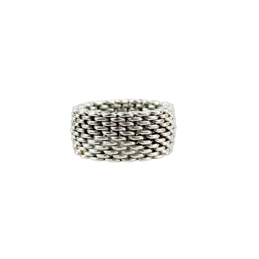 ティファニー □新同□ サマセット リング 指輪 アクセサリー メッシュ