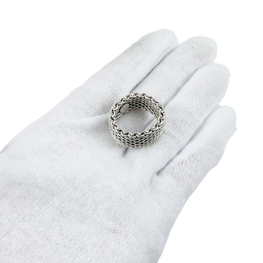 ティファニー □新同□ サマセット リング 指輪 アクセサリー メッシュ