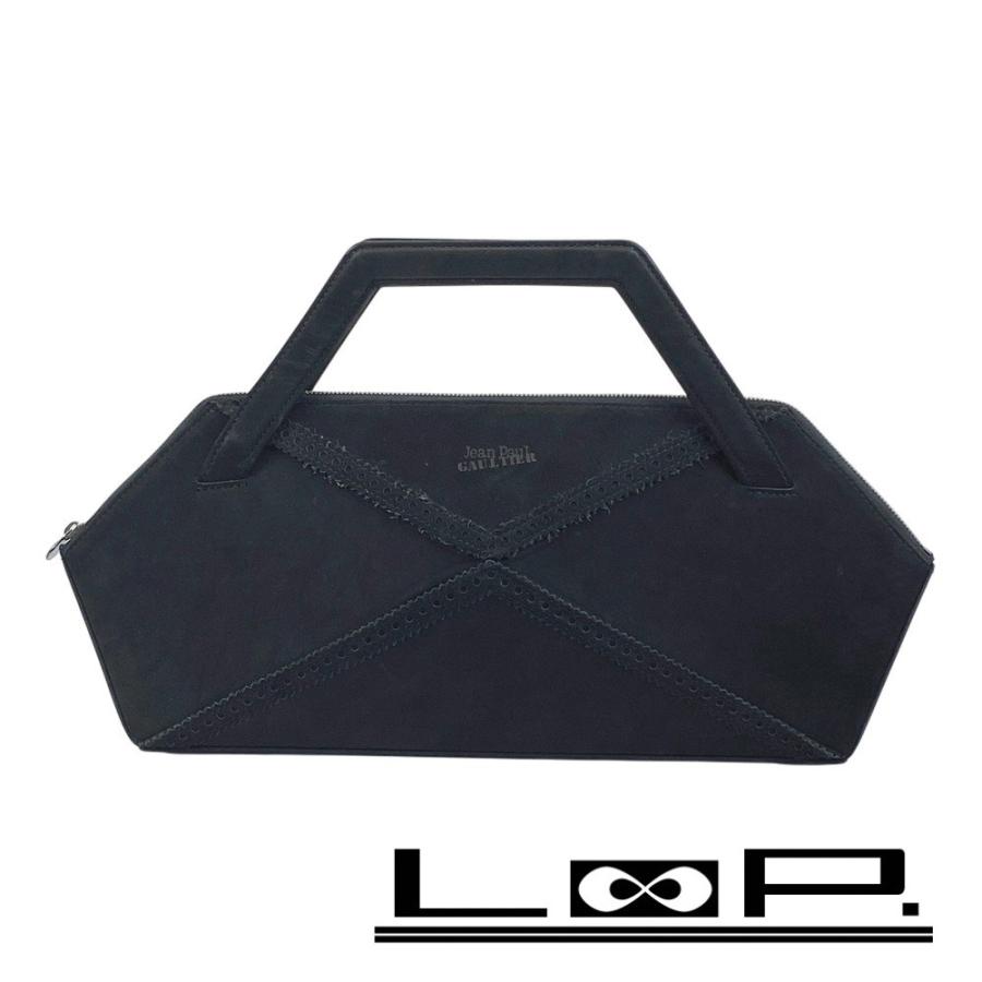 ジャンポールゴルチエ□美品□ハンド バッグ スエード ファッション