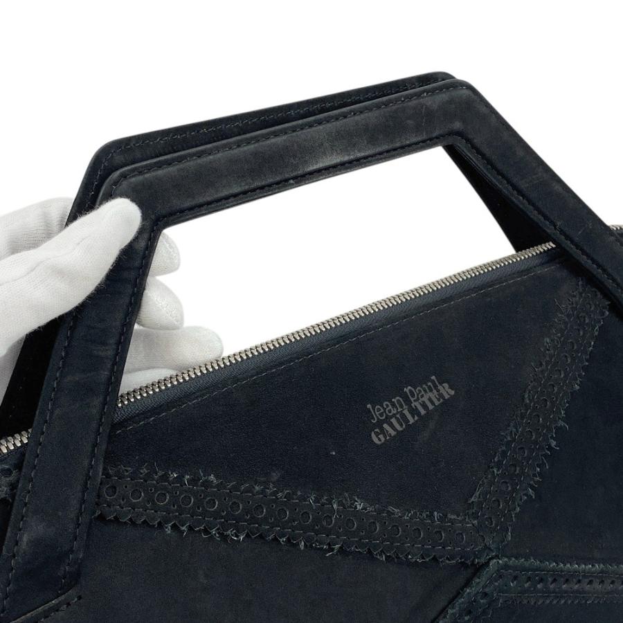 ジャンポールゴルチエ□美品□ハンド バッグ スエード ファッション