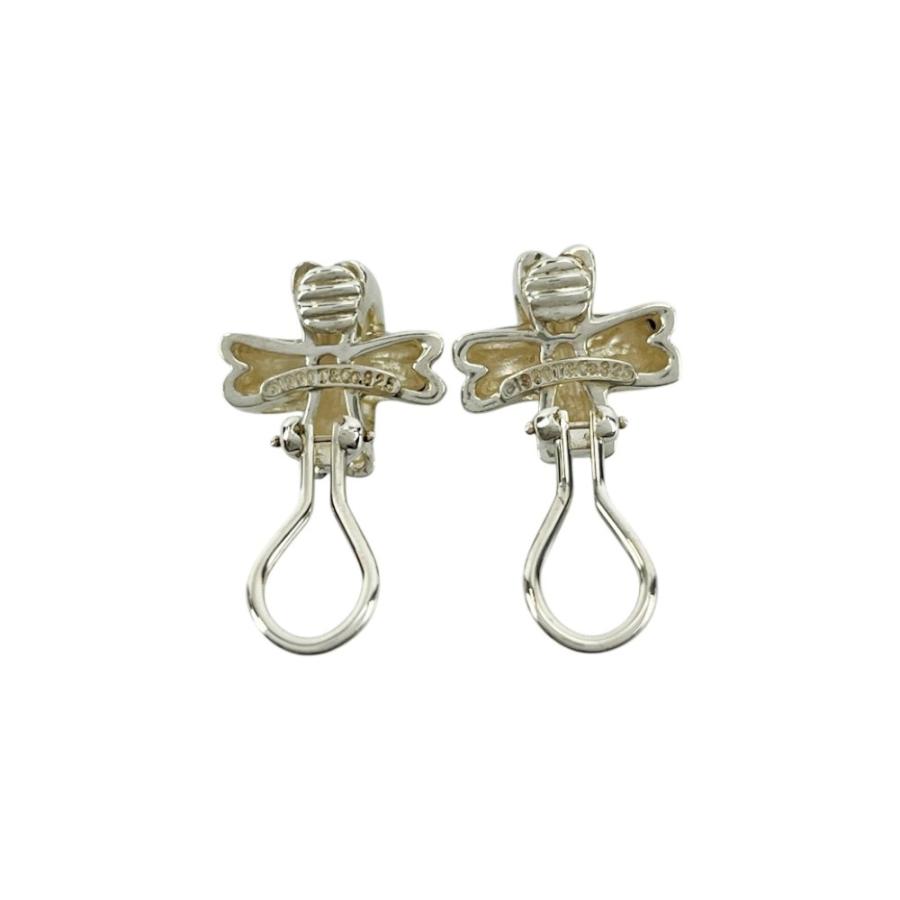 ティファニー ■美品■ シグネチャー イヤリング アクセサリー シルバー SV 925 【493140】11 |  | 06