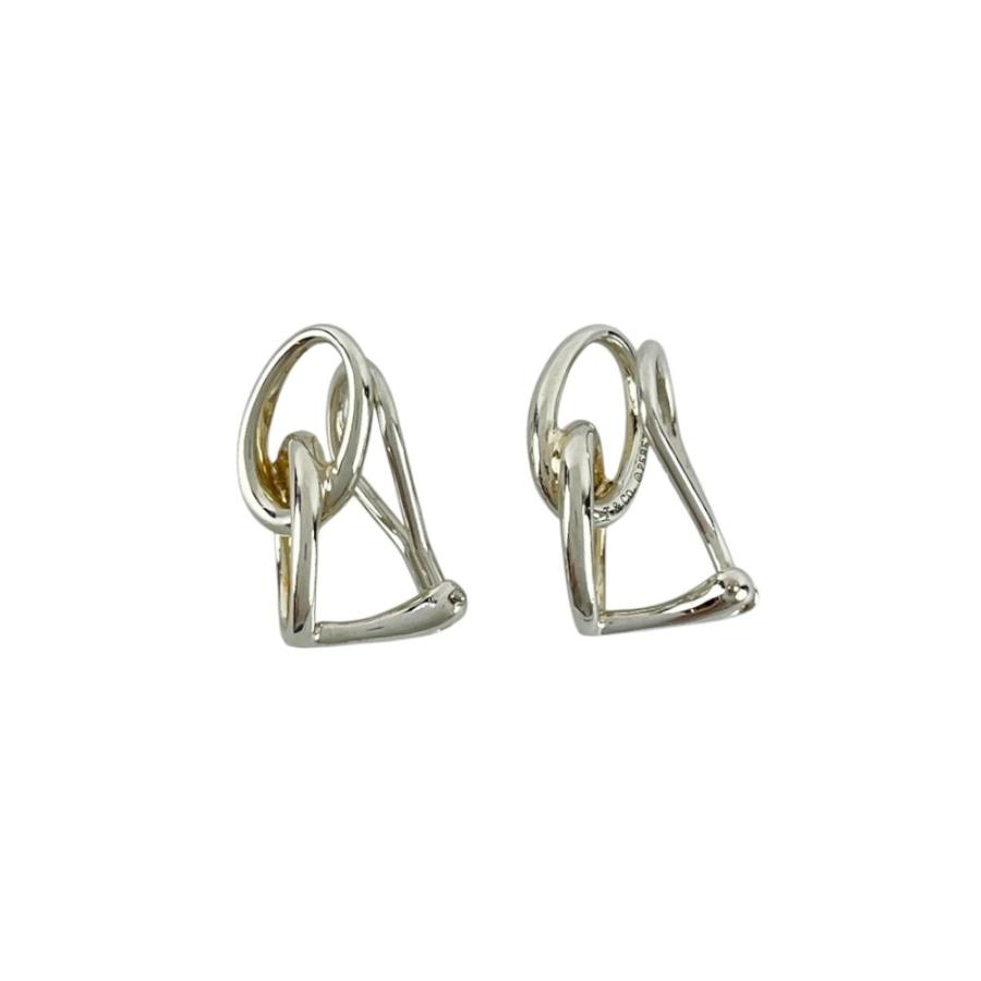 ティファニー □美品□ ダブル ループ イヤリング アクセサリー