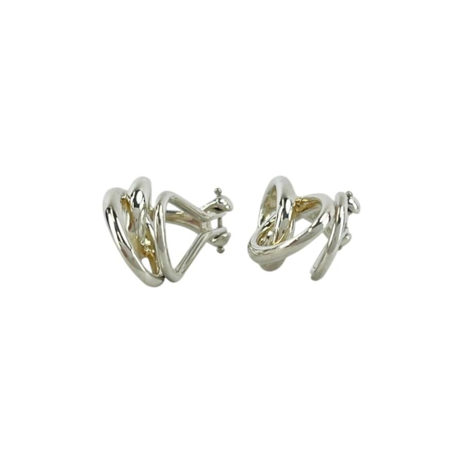 ティファニー □美品□ ダブル ループ イヤリング アクセサリー