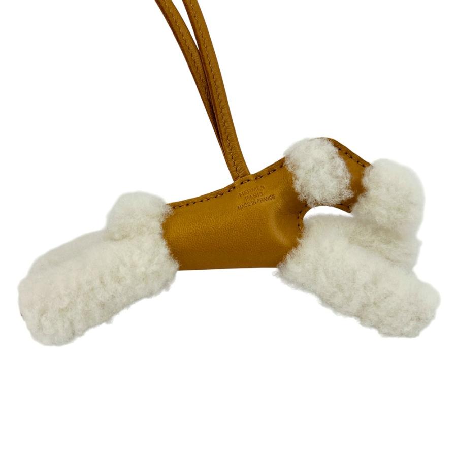 エルメス ■未使用■ バディチャーム アニョーミロ キーホルダー 犬 プードル ムートン セサミ Z刻 箱 【495144】10 |  | 01
