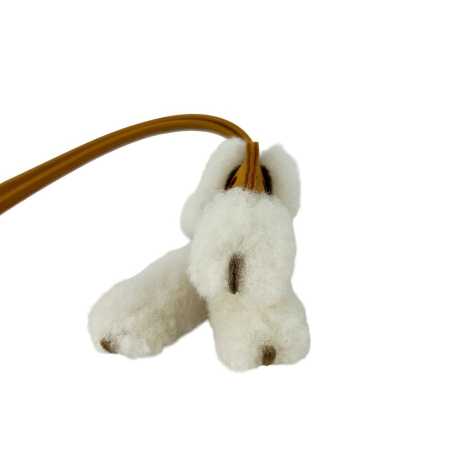 エルメス ■未使用■ バディチャーム アニョーミロ キーホルダー 犬 プードル ムートン セサミ Z刻 箱 【495144】10 |  | 06