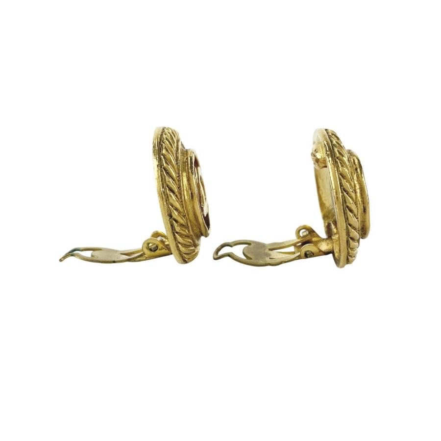 シャネル ■美品■ ココマーク イヤリング アクセサリー ラウンド ゴールド GP 【495168】11 |  | 01