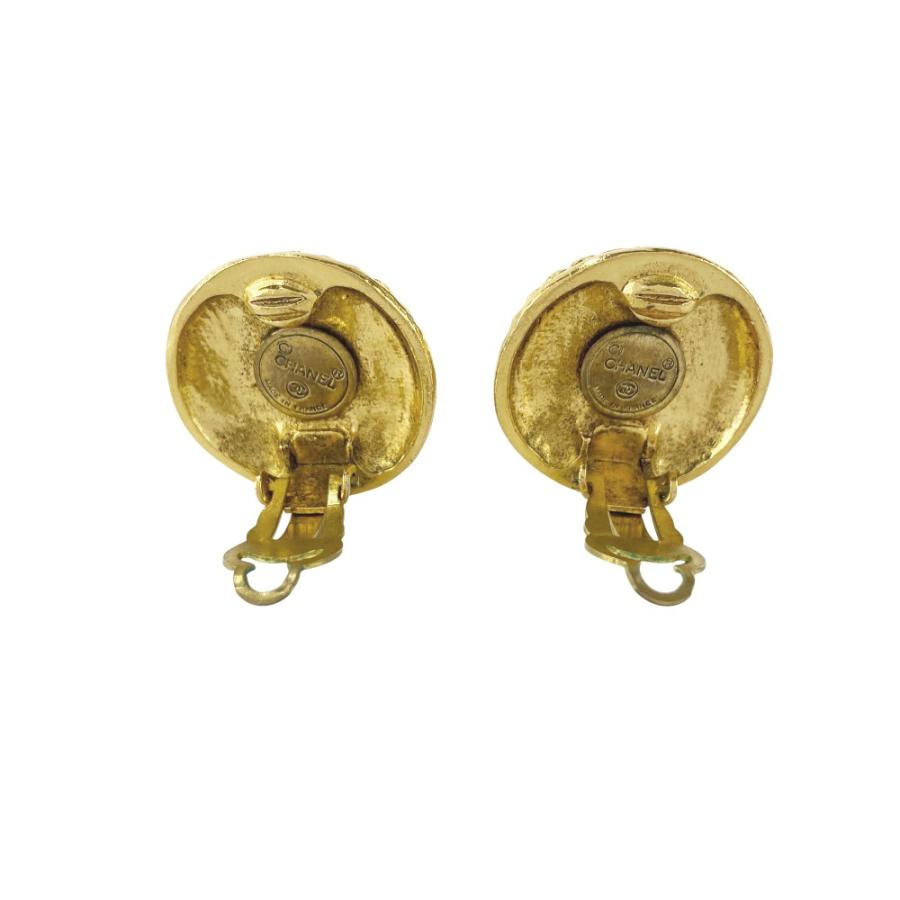 シャネル ■美品■ ココマーク イヤリング アクセサリー ラウンド ゴールド GP 【495168】11 |  | 02