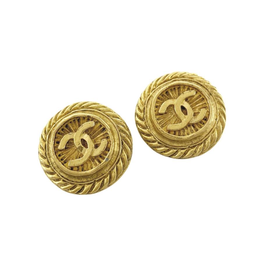 シャネル ■美品■ ココマーク イヤリング アクセサリー ラウンド ゴールド GP 【495168】11 |  | 08