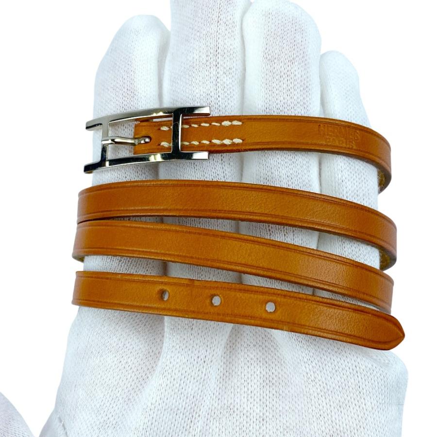 エルメス ■新同■ アピ３ ブレスレット 腕輪 アクセサリー レザー ブラウン □H刻 【495632】11 |  | 07