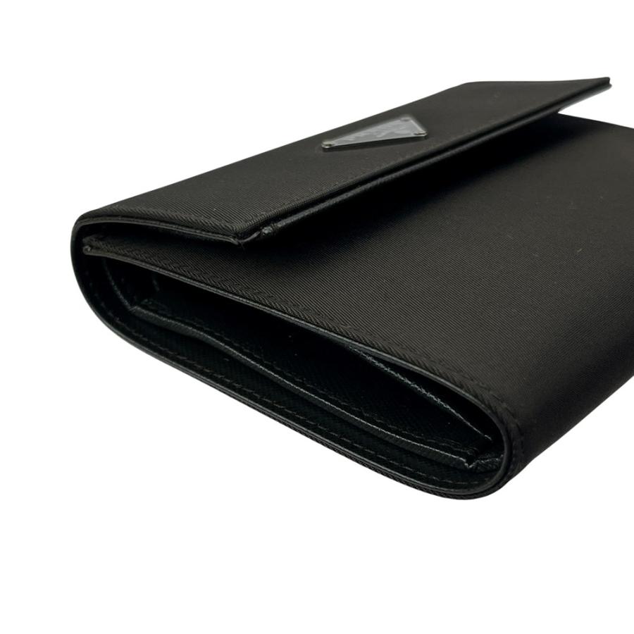 プラダ ■新同■ 三つ折り 財布 コインケース カード入れ ナイロン ダークブラウン M170 箱【495939】10 |  | 02