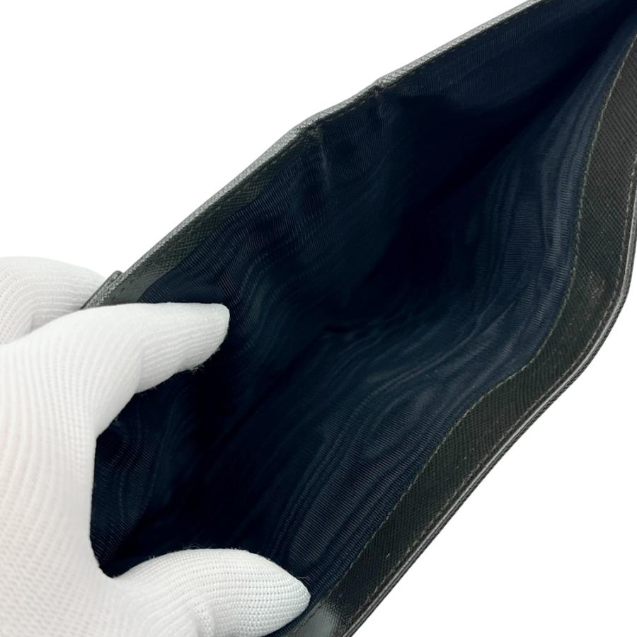 プラダ ■新同■ 三つ折り 財布 コインケース カード入れ ナイロン ダークブラウン M170 箱【495939】10 |  | 07