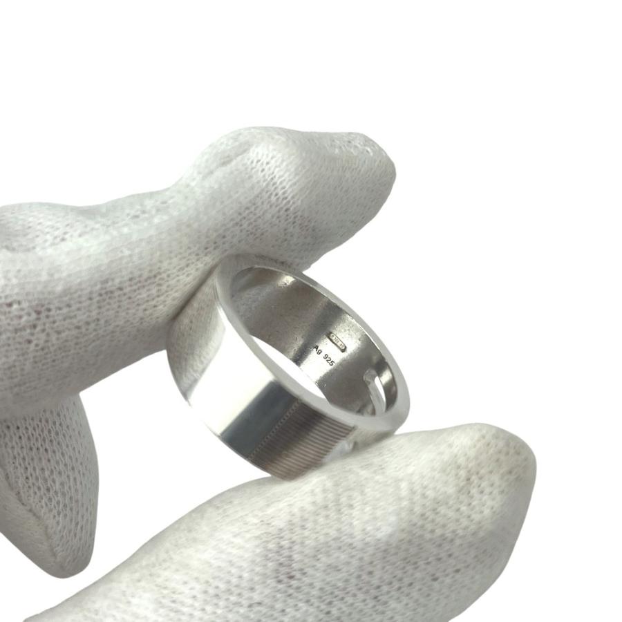 グッチ ■美品■ ブランテッド G ロゴ カットアウト リング 指輪 アクセサリー シルバー SV925 ＃18 【496325】10 |  | 06