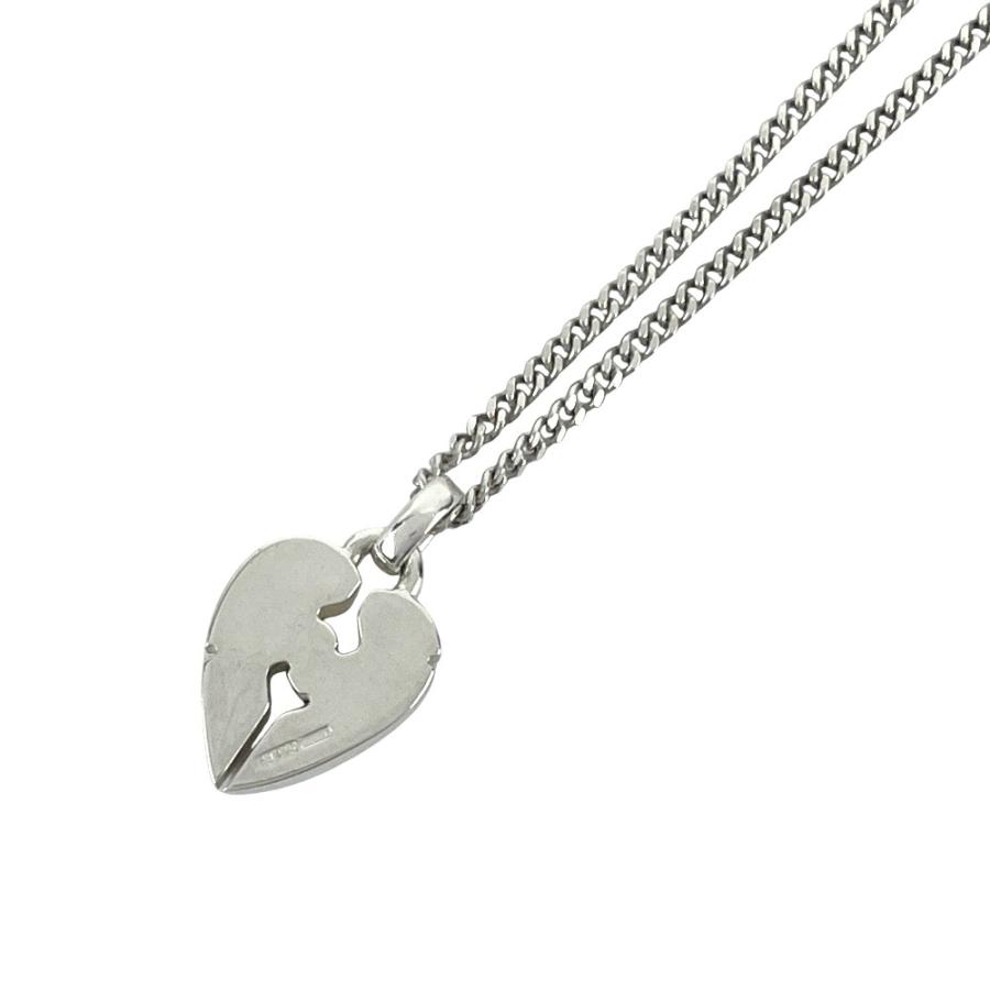 グッチ ■美品■ ノットハート ネックレス アクセサリー ファッション シルバー SV925 箱 【496349】10 |  | 01