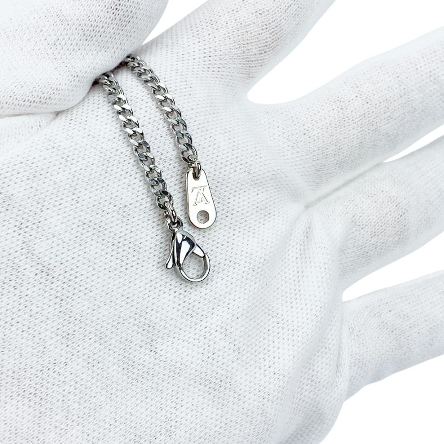 ルイヴィトン ■新同■ モノグラム ロウ ペンダント ネックレス アクセサリー シルバー SS M02254 【496899】11 |  | 04