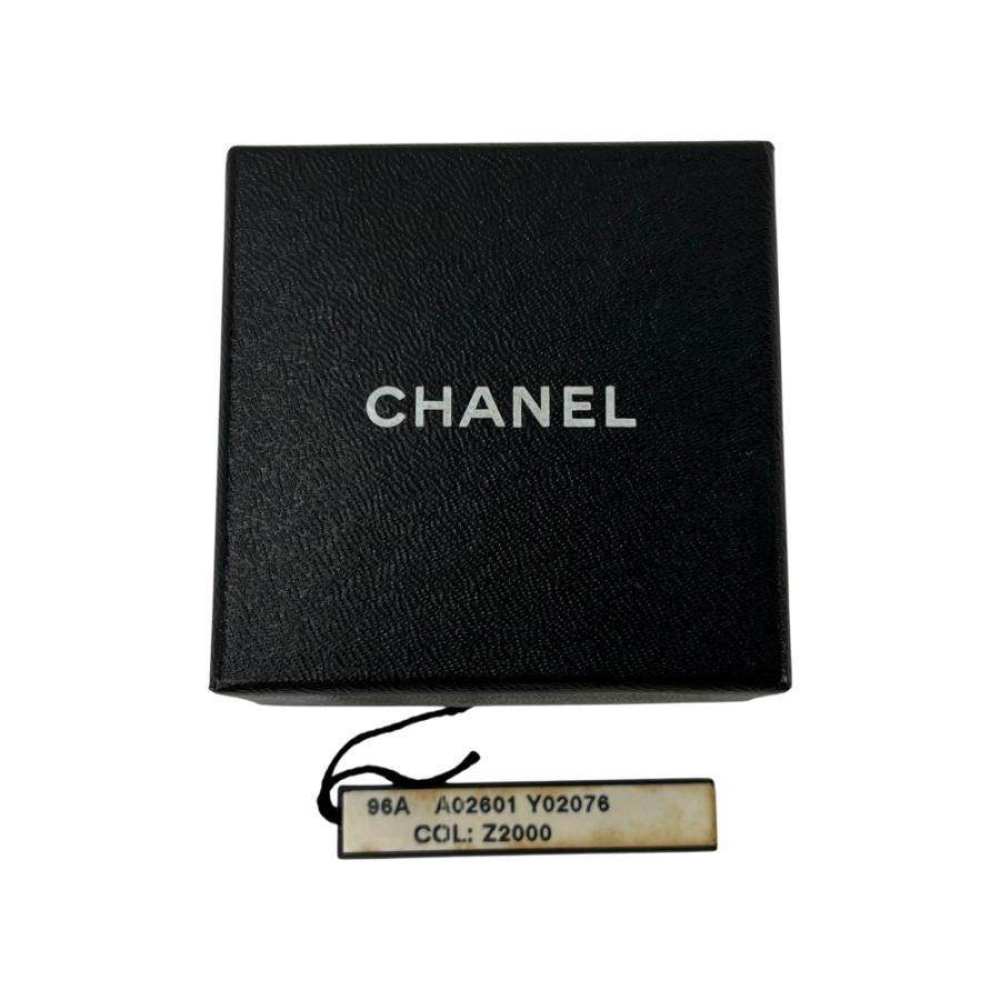 シャネル ■美品■ ココマーク フェイクパール イヤリング アクセサリー GP ブラック 96A 箱【496943】11 |  | 09