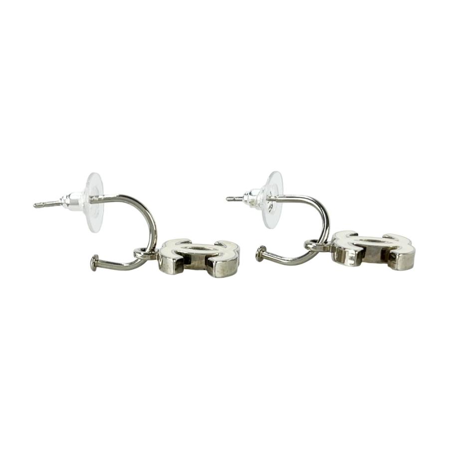 シャネル ■美品■ ココマーク ピアス アクセサリー SS ホワイト 箱【496967】11 |  | 02