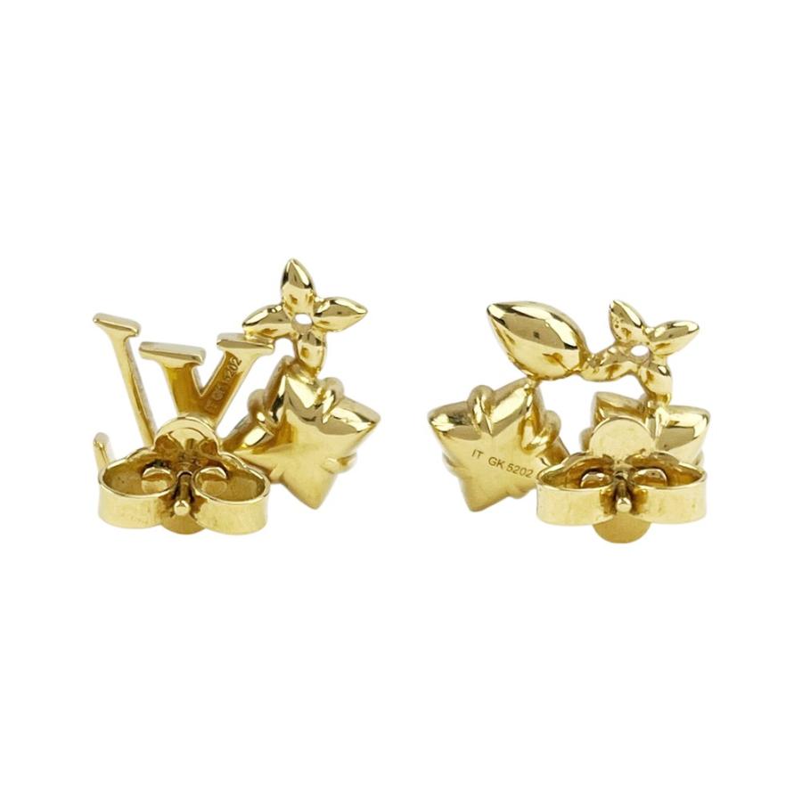 ルイヴィトン ■新同■ ブックル ドレイユ ピュス ルルグラム ピアス アクセサリー GP ゴールド ピンク M00786【497025】10 |  | 02