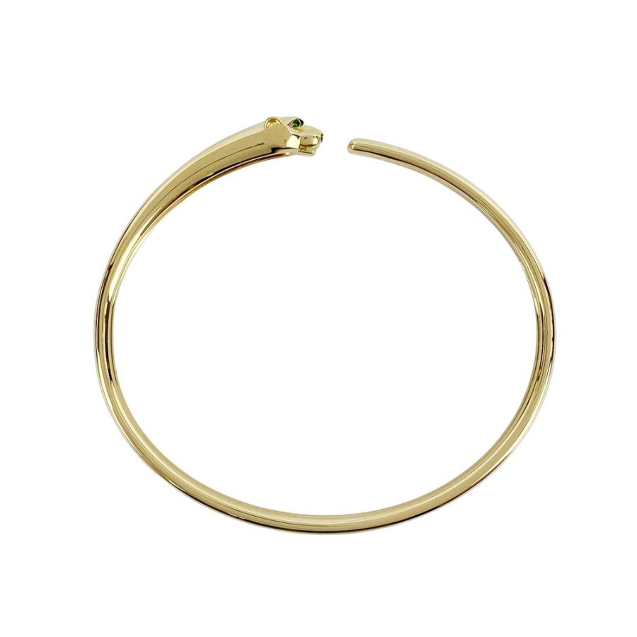 カルティエ ■未使用■ パンテール バングル ブレスレット アクセサリー ゴールド 750 オニキス ツァボライトガーネット ＃20 【497209】11 |  | 08