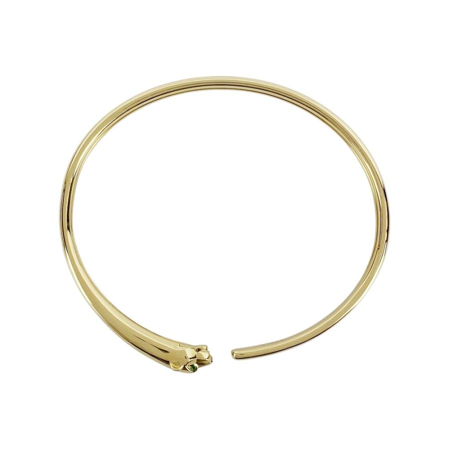 カルティエ ■未使用■ パンテール バングル ブレスレット アクセサリー ゴールド 750 オニキス ツァボライトガーネット ＃20 【497209】11 |  | 09