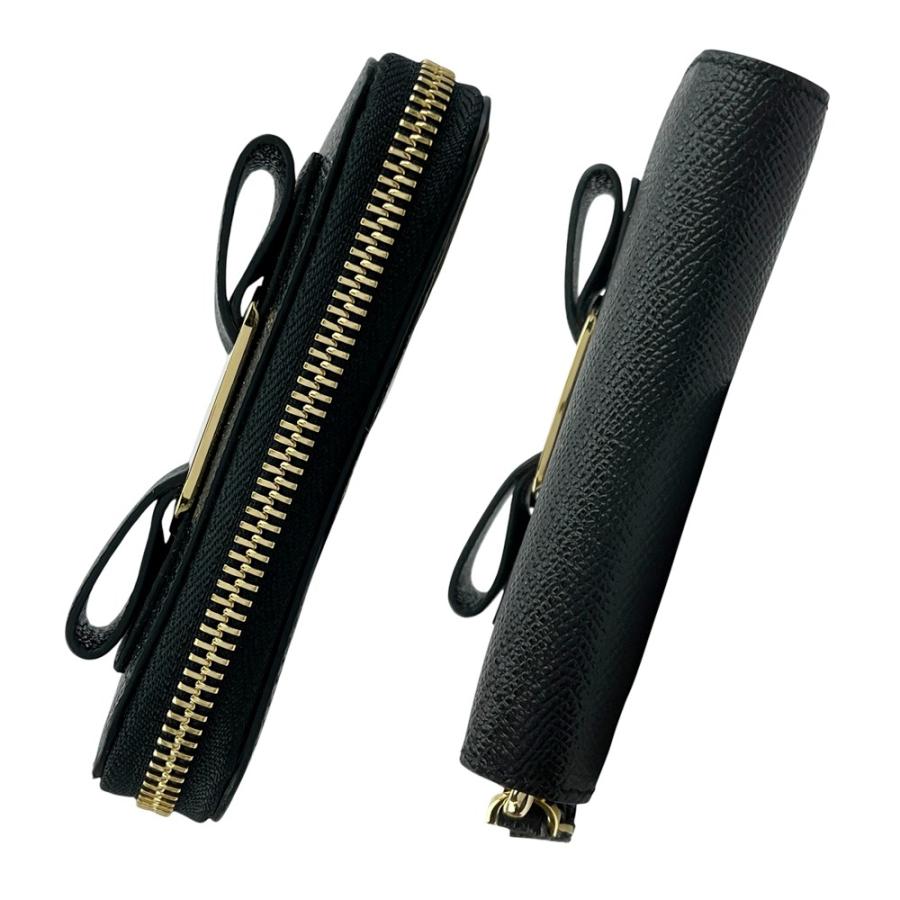 フェラガモ ■未使用■ ヴァラ リボン コインケース カードケース レザー ブラック 22 0741425 箱 【499678】10 |  | 04