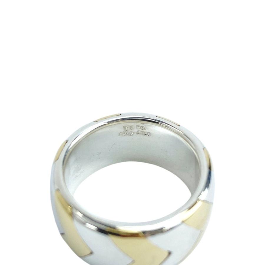 ティファニー □新同□磨き済□ コンビ リング 指輪 アクセサリー