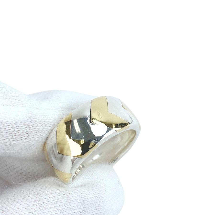 ティファニー □新同□磨き済□ コンビ リング 指輪 アクセサリー