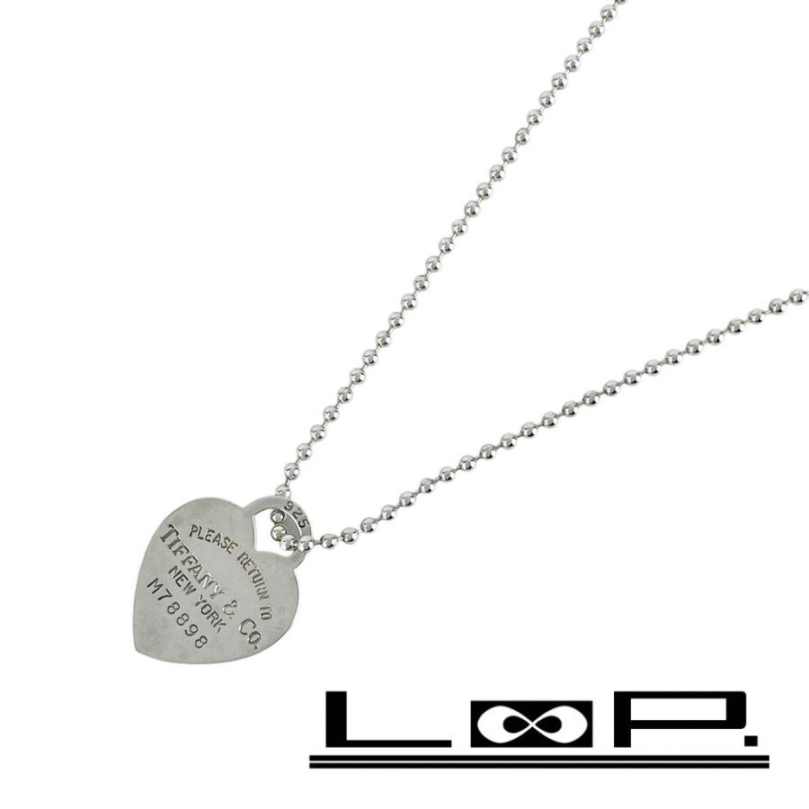 ティファニー ■中古■66cm■ リターントゥ ハート ロング ネックレス アクセサリー シルバー SV 925 22.3g【500930】11 | 