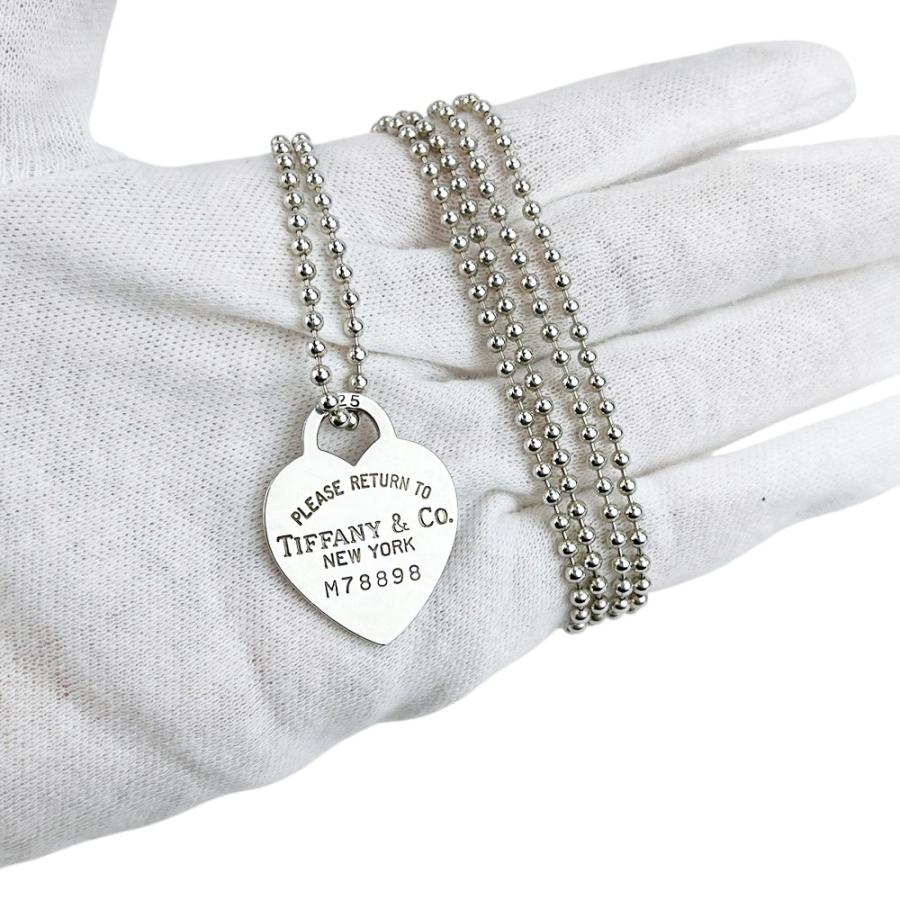 ティファニー ■中古■66cm■ リターントゥ ハート ロング ネックレス アクセサリー シルバー SV 925 22.3g【500930】11 |  | 08