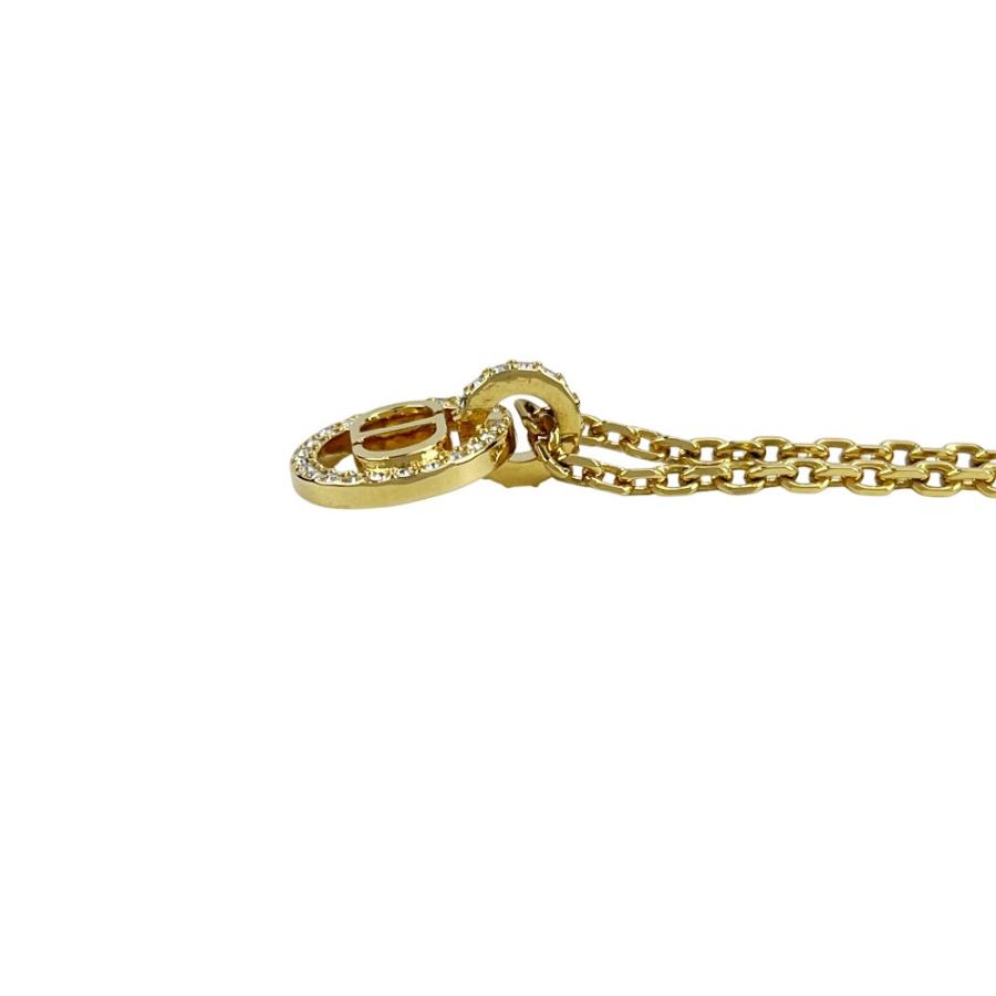 ディオール ■未使用■ CLAIR D LUNE ネックレス アクセサリー ゴールド GP ラインストーン 箱 【501357】11 |  | 02