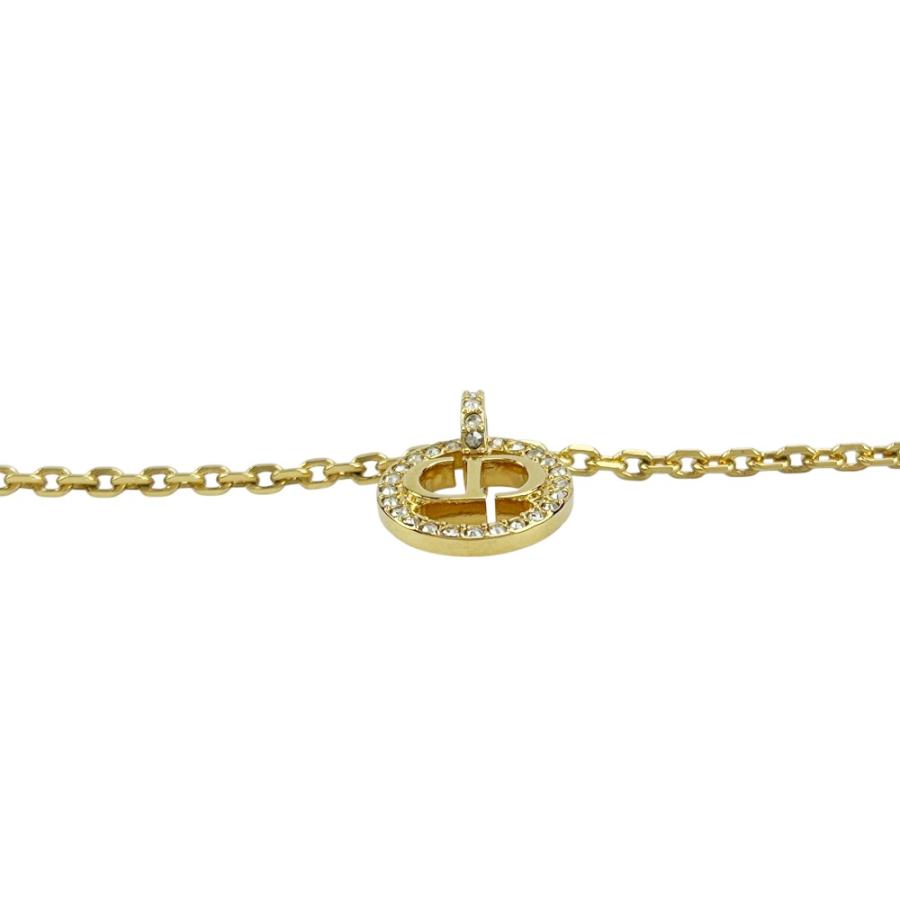Dior CLAIR D LUNE ネックレス ゴールド ラインストーン ディオール □未使用□ CLAIR D LUNE ネックレス アクセサリー