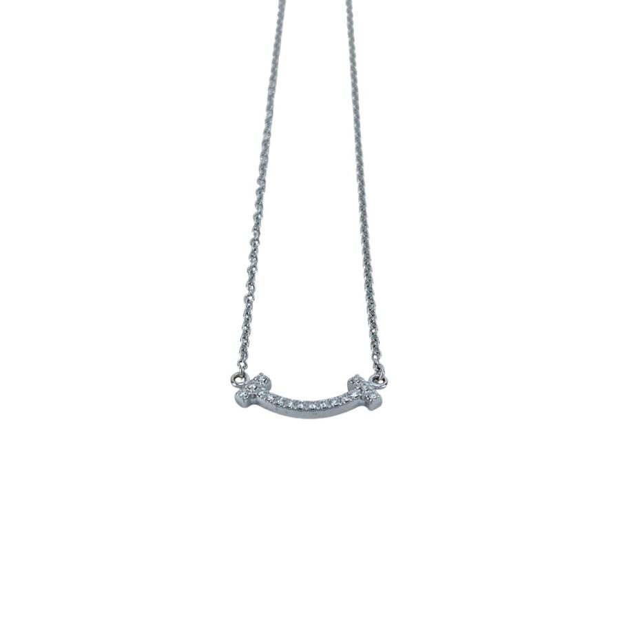 ティファニー □美品□ Tスマイル マイクロミニ ネックレス