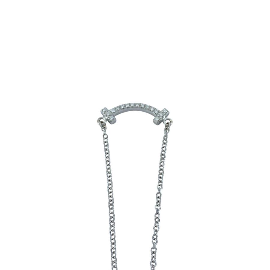 ティファニー □美品□ Tスマイル マイクロミニ ネックレス