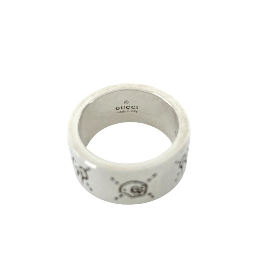 グッチ ■美品■ ゴースト リング 指輪 アクセサリー シルバー SV925 1830FI #13 【502613】11 |  | 04