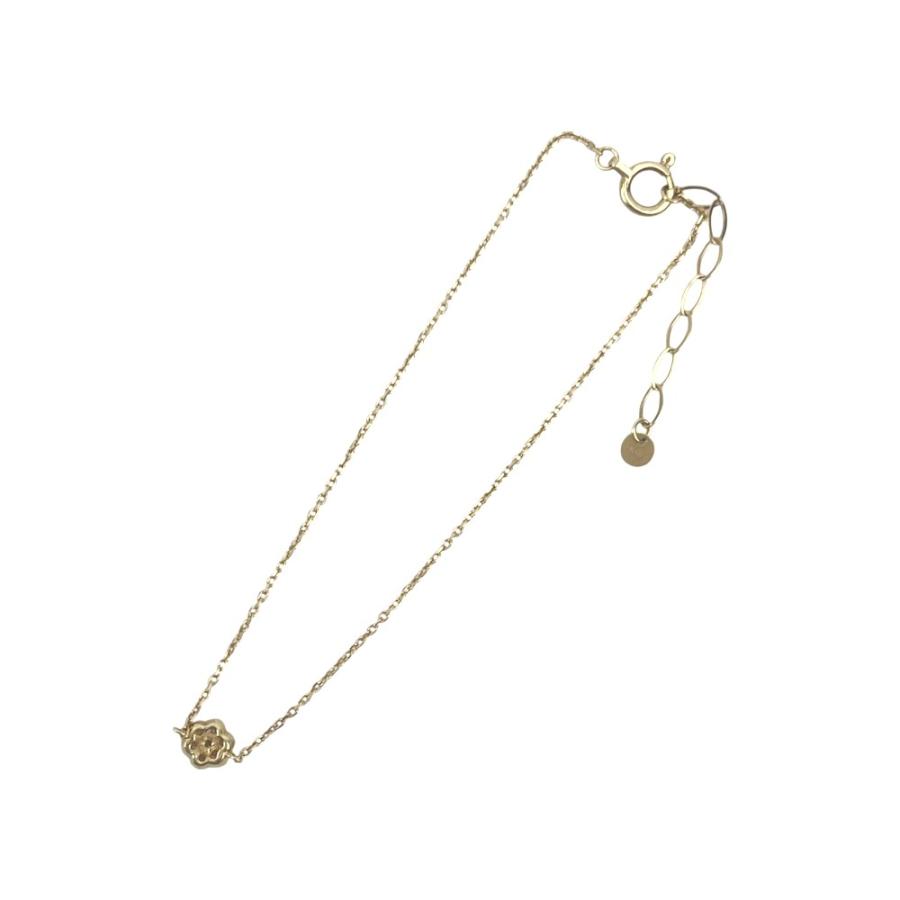 ヴァンドーム 青山 ■美品■ ブレスレット ダイヤモンド ゴールド K18 YG 750 0.8g 【502842】10 |  | 01