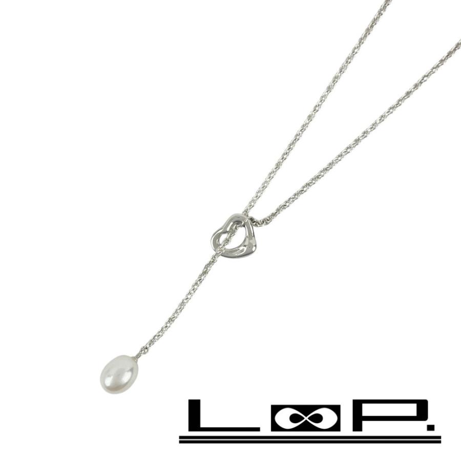 ティファニー □美品□ オープンハート ラリアット エルサ ペレッティ