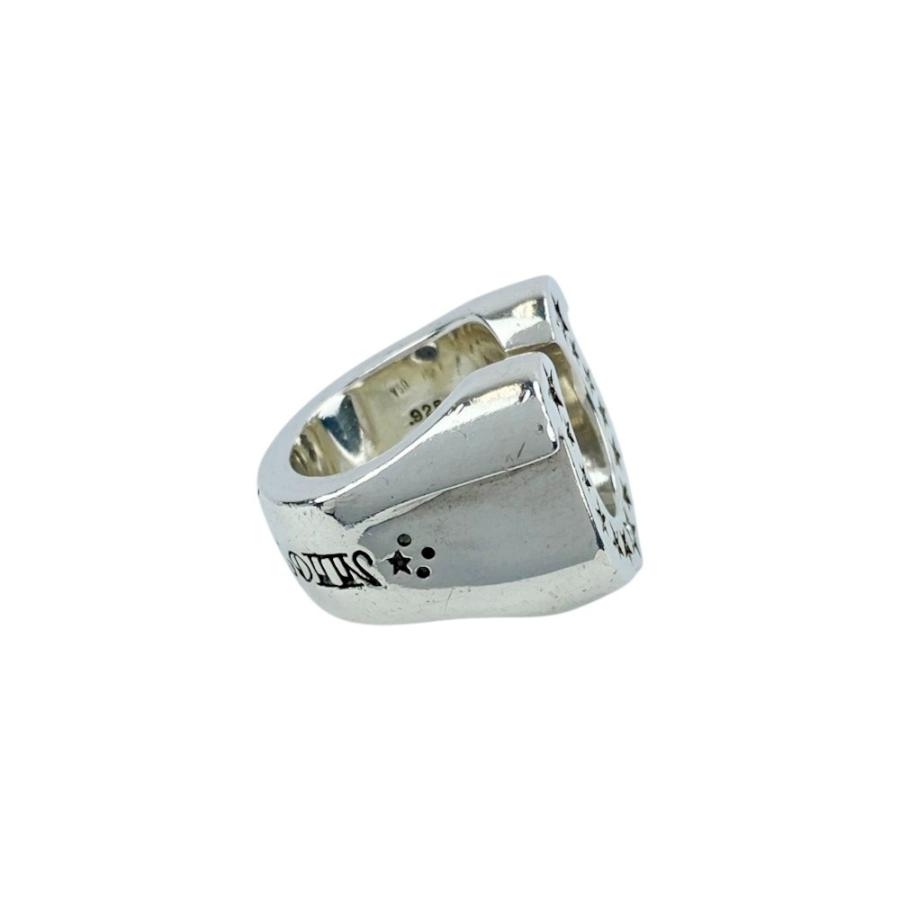 TENDERLOIN ホースシューリング ダイヤ入り 14号 TENDERLOIN(テンダーロイン) ホースシューリングダイヤ入りリング