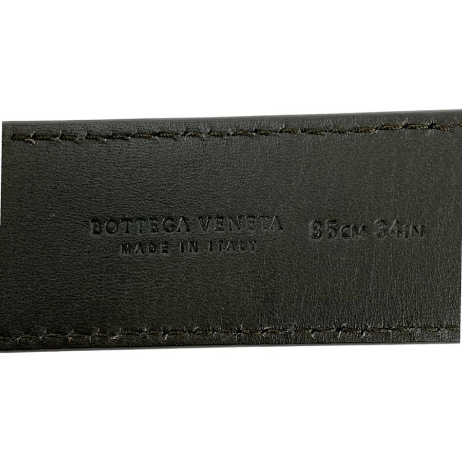 ボッテガヴェネタ ■美品■ ベルト メンズ  イントレチャート レザー ダークブラウン ＃85 【504464】8 |  | 07