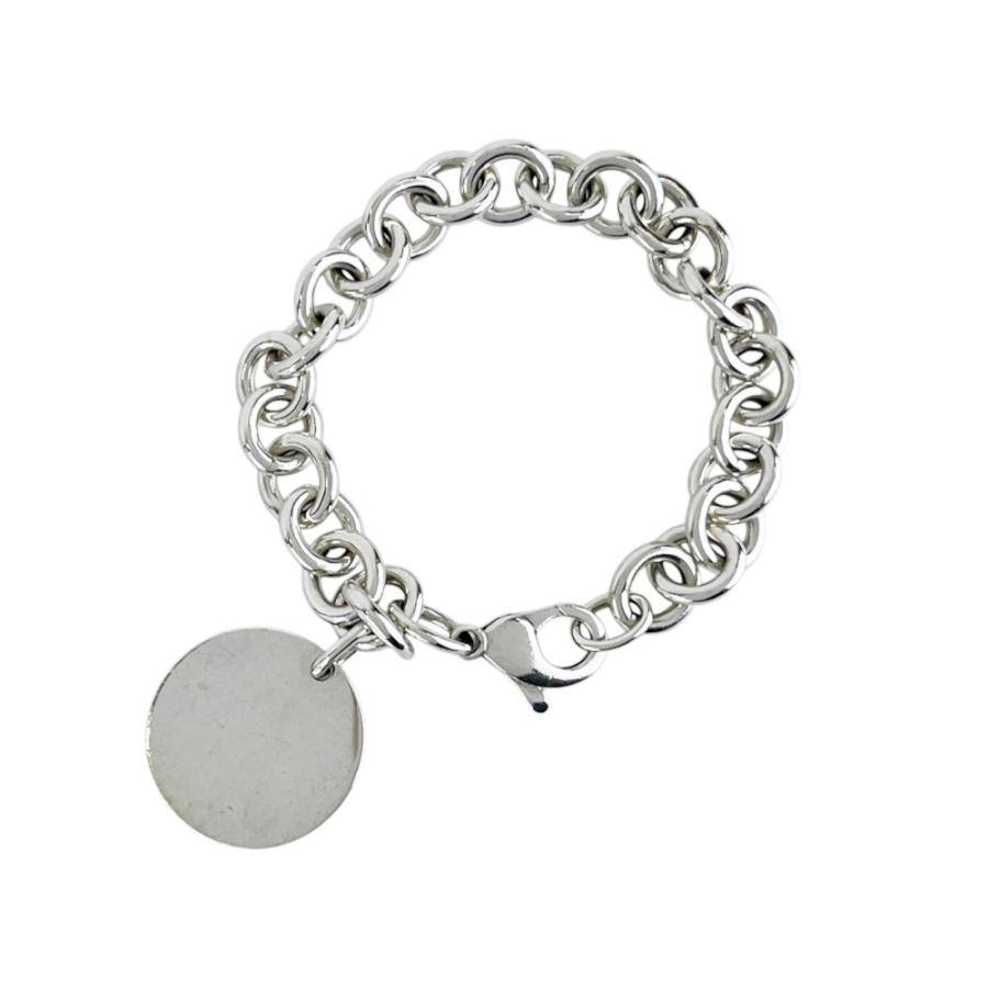 ティファニー ■中古■ プレート ブレスレット アクセサリー シルバー SV 925 36.7g 【504709】11 |  | 01