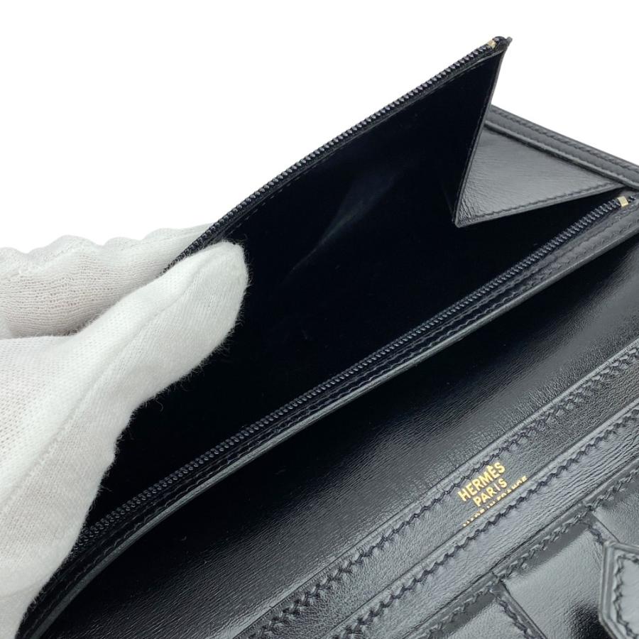 エルメス □美品□ ベアン クラシック 長財布 二つ折り 財布 小銭入れ