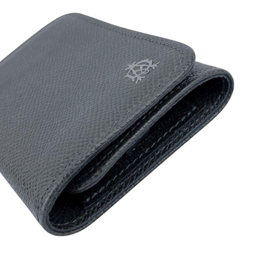 ダンヒル ■美品■ 6連 キーケース 鍵入れ カラビナ レザー シルバー金具 グレー 箱 【509391】11 |  | 02