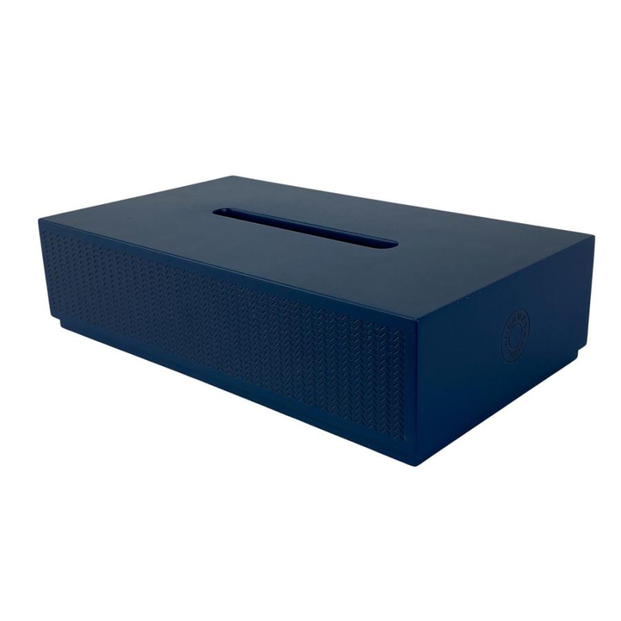 エルメス　ネイビー ティッシュボックス エルメス □新同□ プレイヤード K-BOX PM ティッシュ ケース ボックス