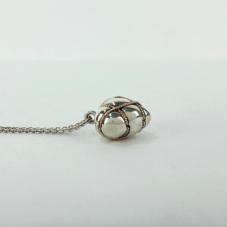 ティファニー □美品□ チェーンクロス ハート ネックレス