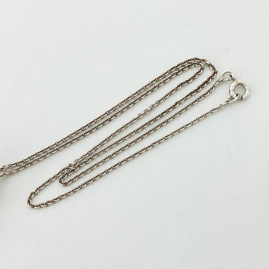 ティファニー □美品□ チェーンクロス ハート ネックレス