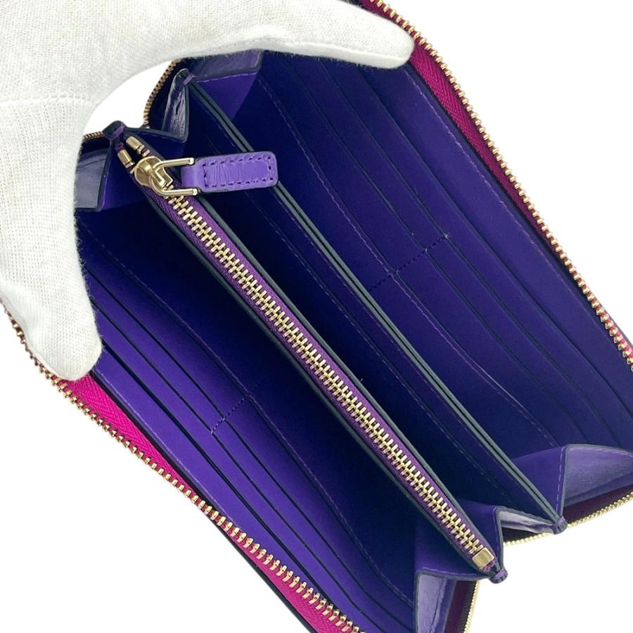 ブルガリ □未使用□ セルペンティ ラウンドジップ 長財布 ウォレット